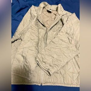 Olive Gap Quilted Cotton Jacket - XXL